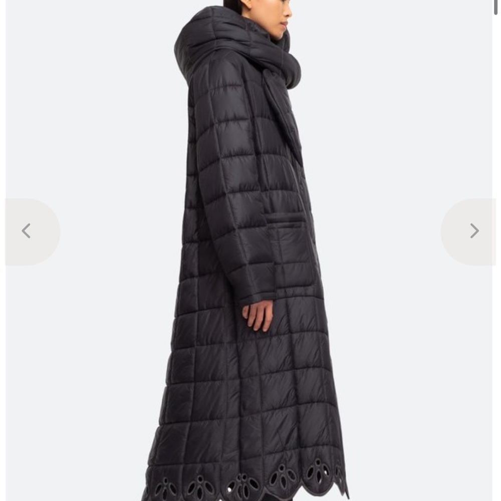 Sea New York Black Wren Coat - Picture 4 of 7